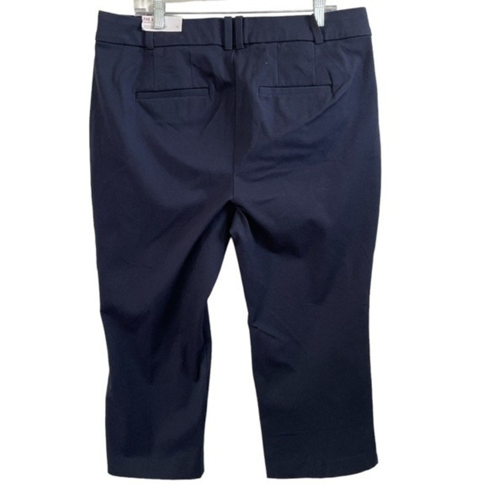 NWT Lane Bryant The Allie Skinny Crop Pants Navy Plus Size 16W - Picture 2 of 8